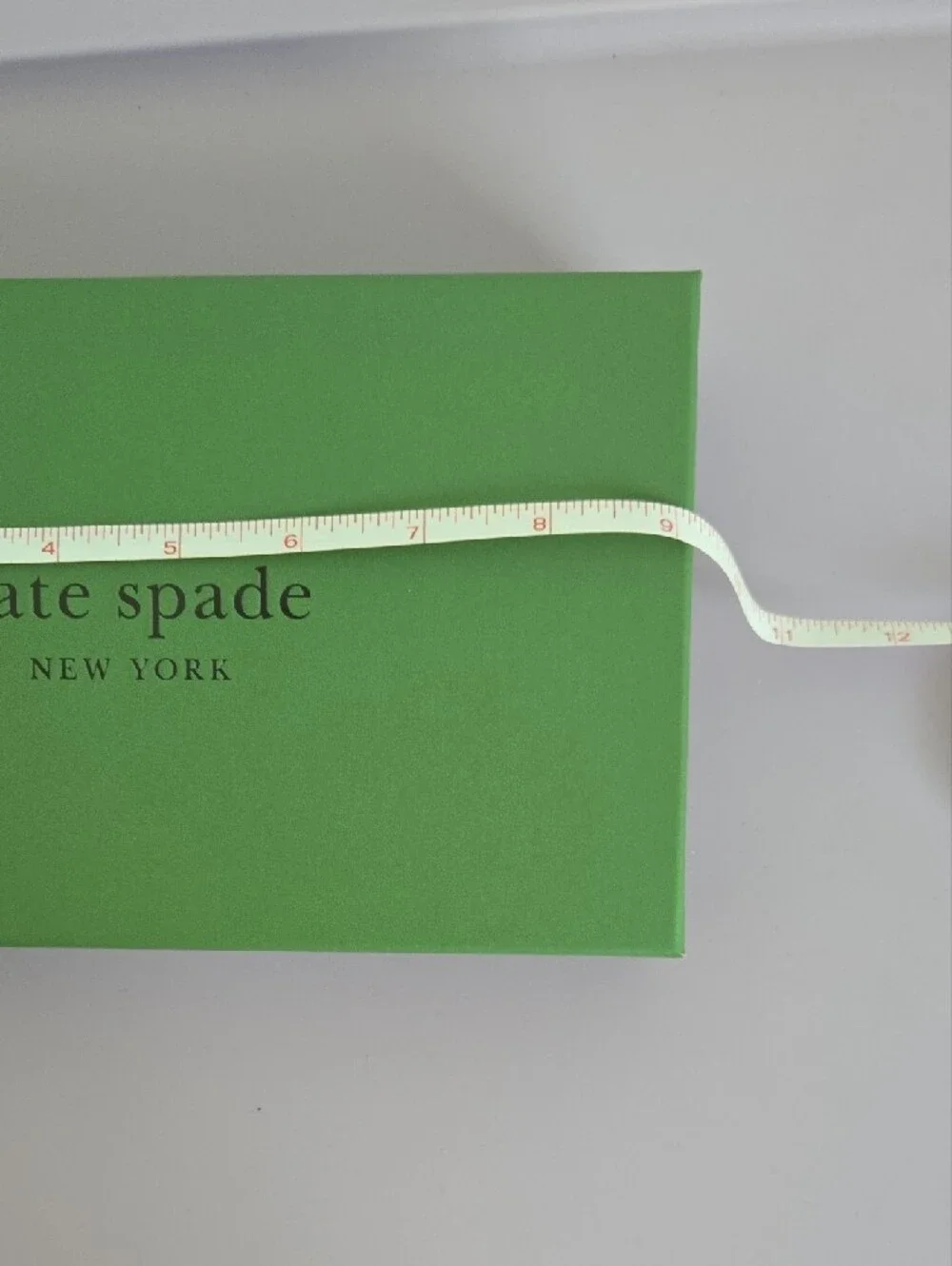 Kate Spade Green Gift Box Yellow Polka Dot Gift Tissue